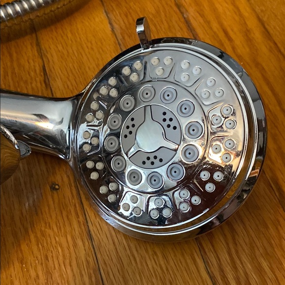 Chrome hand held & head Bathroom shower set Accessories new no box - Picture 3 of 11